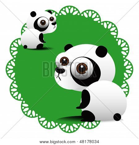 Caricature de Panda bear