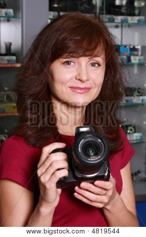 Sprzedawca sprzętu fotograficznego