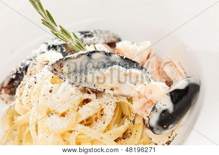 Паста с морепродуктами 
