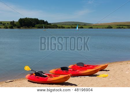 Siblyback Lake near Liskeard Bodmin Moor Cornwall England UK