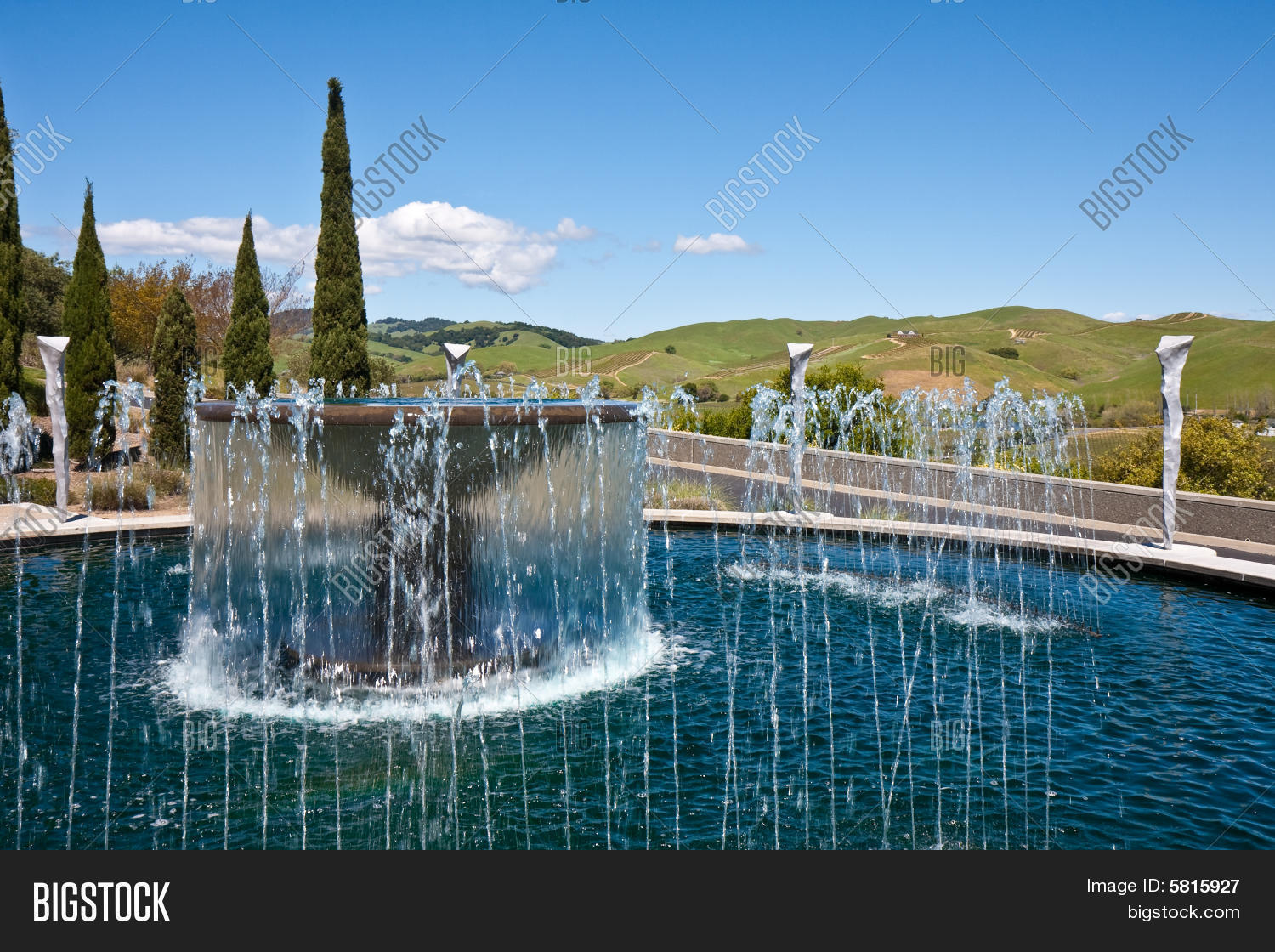 Water Fountain Napa Image & Photo (Free Trial) Bigstock
