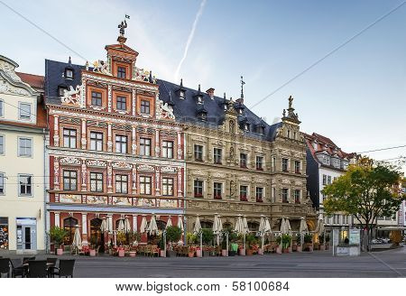 Fischmarkt Square, Erfurt, Germany