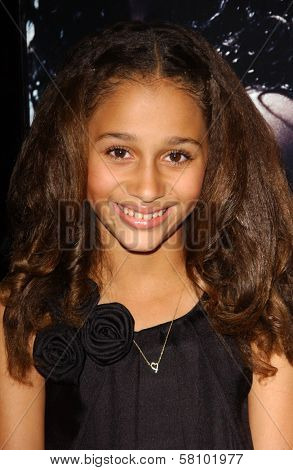 Alexis Llewellyn at the Los Angeles Premiere of 