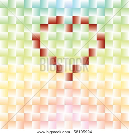 Heart Background Vector