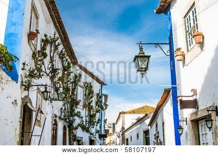 Obidos landmark, old medieval city