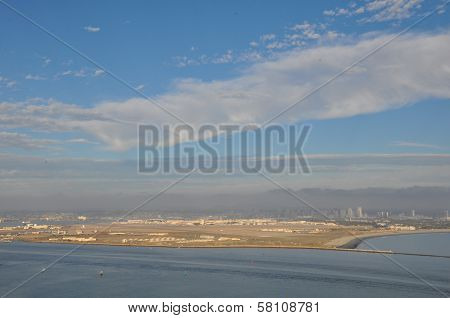 View of San Diego Bay from Point Loma