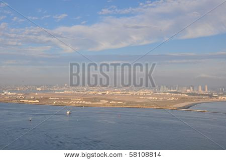 View of San Diego Bay from Point Loma