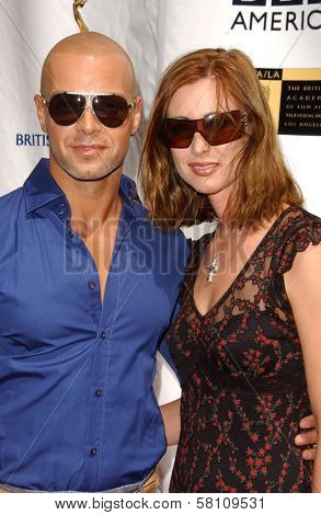 Joey Lawrence and wife Chandie at the 5th Annual BAFTA-LA Tea Party honoring Emmy Nominees. Wattles Mansion, Los Angeles, CA. 09-15-07