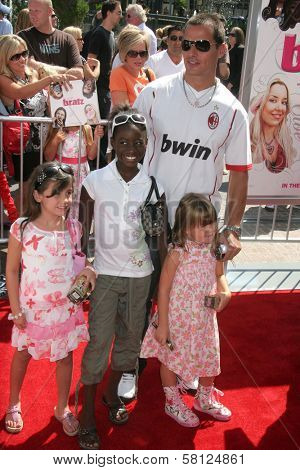 Antonio Sabato Jr. and guests at the Los Angeles premiere of 
