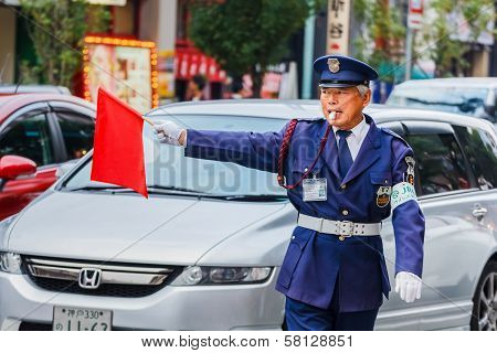 Security Guard in Kobe
