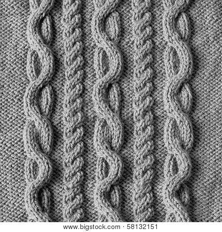 Knitting Wool Texture Background