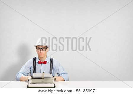 young journalist