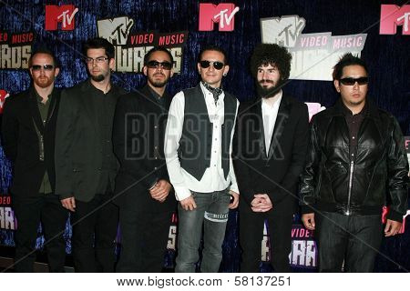 Linkin Park arriving at the 2007 MTV Video Music Awards. The Palms Hotel And Casino, Las Vegas, NV. 09-09-07