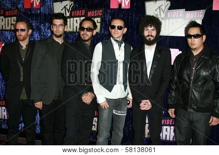 Linkin Park arriving at the 2007 MTV Video Music Awards. The Palms Hotel And Casino, Las Vegas, NV. 09-09-07