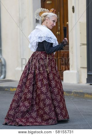 Arles, Woman With Traditional Costume