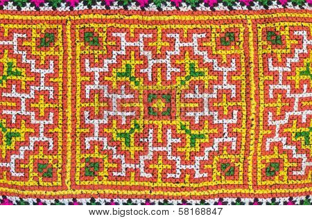 Seamless Colorful Fabric Patern