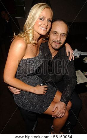Charles McClendon and Katie Lohmann  at the birthday party for Alana Curry. Next Door Tapas Lounge, Studio City, CA. 05-02-07