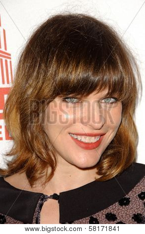 Milla Jovovich  at the Los Angeles Debt of Jovovich-Hawk. Stoli Hotel, Hollywood, CA. 05-14-07