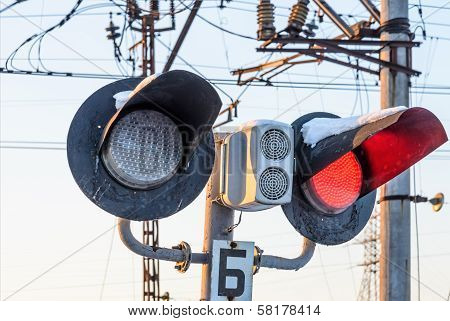 Railway Traffic Banning Traffic On Road Travel