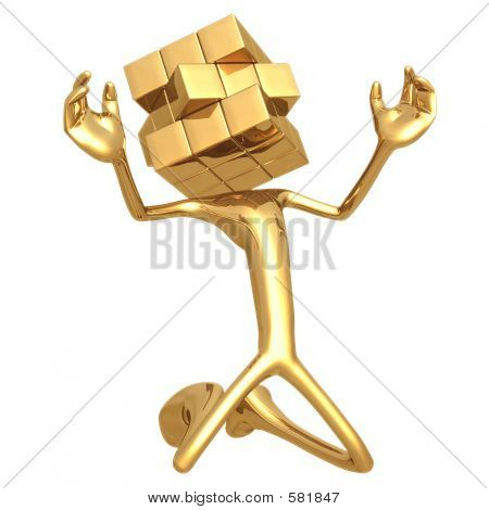 Míchaná Puzzle kostka