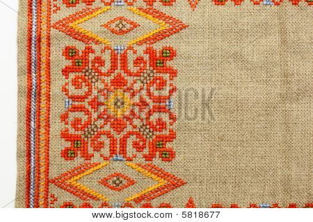 Värikäs käsintehty Broidery tausta