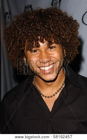 Corbin Bleu at the Launch Party for Mandy Moore's MBlem Clothing Line. Citizen Smiths, Hollywood, CA. 06-10-07