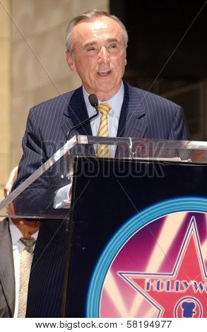 Los Angeles Police Chief William Bratton at the award ceremony honoring Barbara Walters with a star on the Hollywood Walk of Fame. Hollywood Blvd., Hollywood, CA. 06-14-07