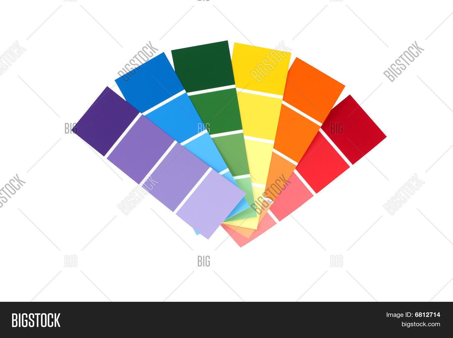 Paint Chip Color Wheel Image & Photo (Free Trial) Bigstock
