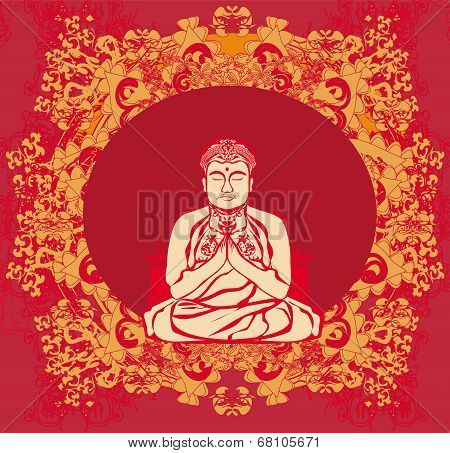 Buddha - Abstract Card