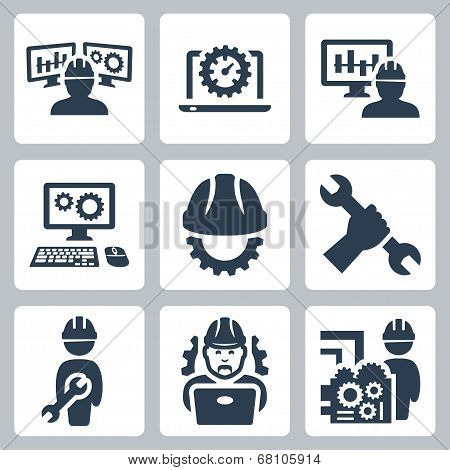 Engineering Vector Icons Set