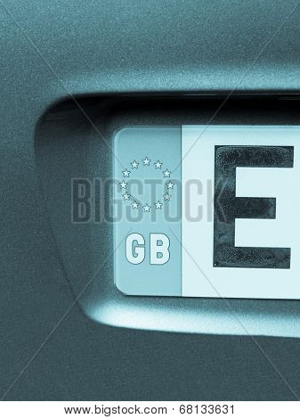 Vehicle Registration Plate