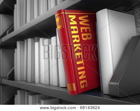 Web Marketing - Title of Book.