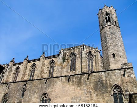 La Seu Cathedral In Barcelona, Spain