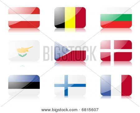 Banderas de la Unión Europea ponga 1