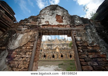 Maha Aung Mye Bon Zan Monastery in Myanmar.