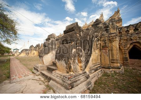 Maha Aung Mye Bon Zan Monastery in Myanmar.
