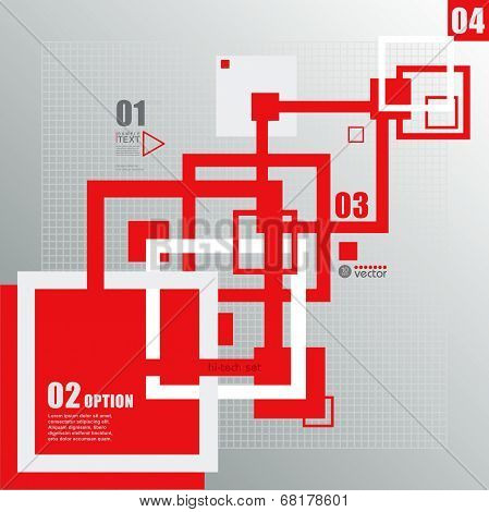Modern Infographic Template For Business Design.
