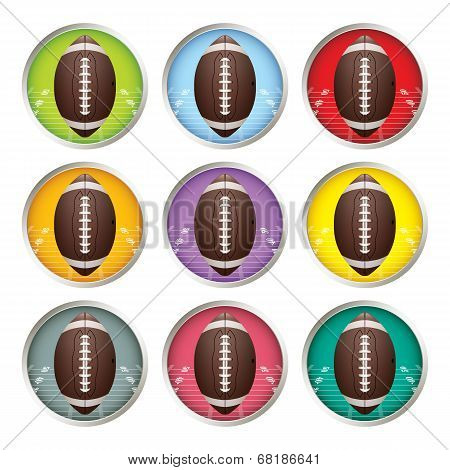 American Football Labels