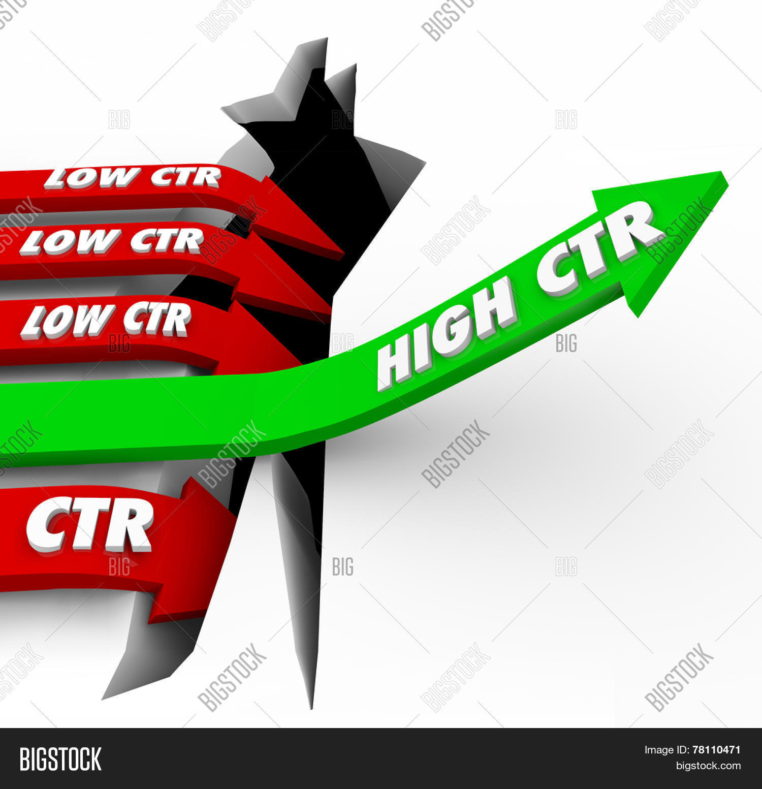 High Ctr Words On Image Photo Free Trial Bigstock