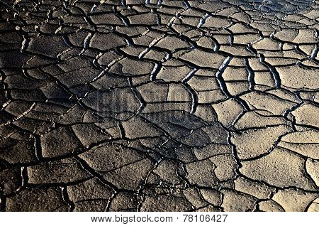 Cracked Drilling Mud