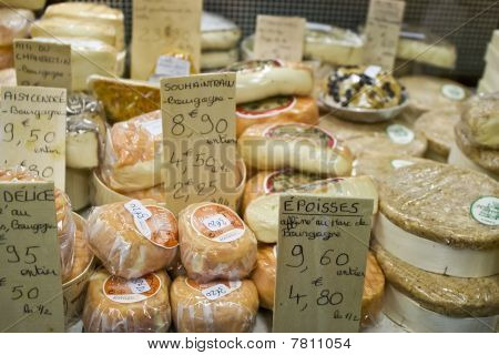 Varietà di formaggi diversi