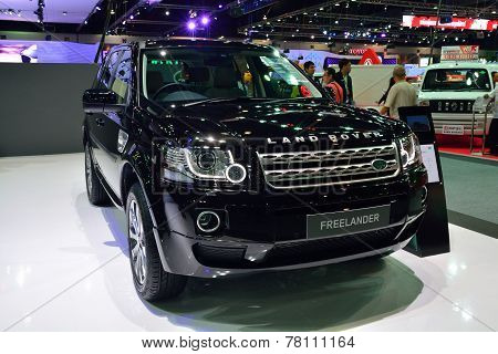 Nonthaburi - December 1: Land Rover Freelander 2 Car Display At Thailand International Motor Expo On