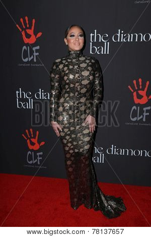 LOS ANGELES - DEC 11:  Adrienne Bailon at the Rihanna's First Annual Diamond Ball at the The Vineyard on December 11, 2014 in Beverly Hills, CA