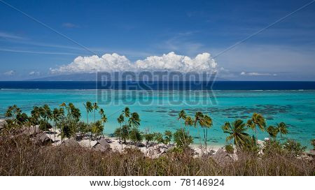 Tahiti Blue Waters and Beach