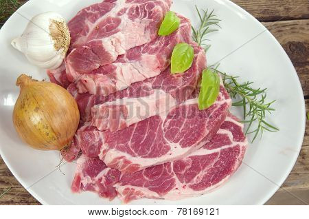 Neck With Rosemary And Basil