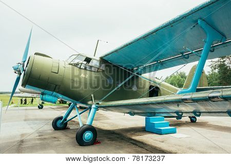 Famous Soviet Plane Paradropper Antonov An-2 Heritage Of Flying Legends Aircraft In Belarusian Aviat