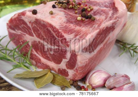 Neck With Rosemary And Basil