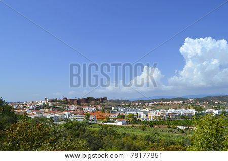 Silves city in the Algarve, Portugal