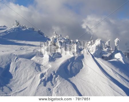 Schnee-Horizont