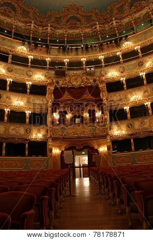 Interior Of La Fenice Theatre